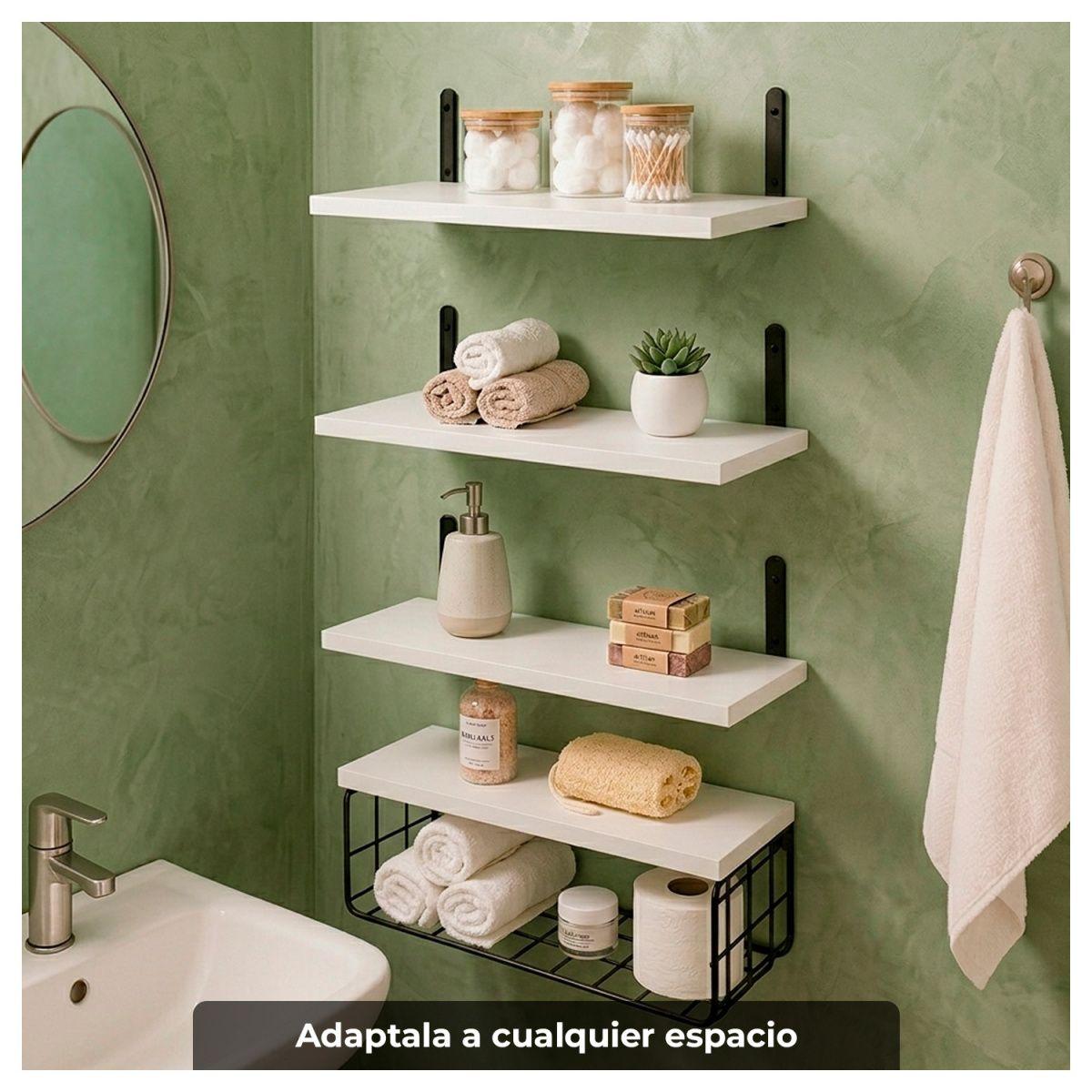 Repisas Flotantes Modernas Diseño Minimalista y Funcional-2