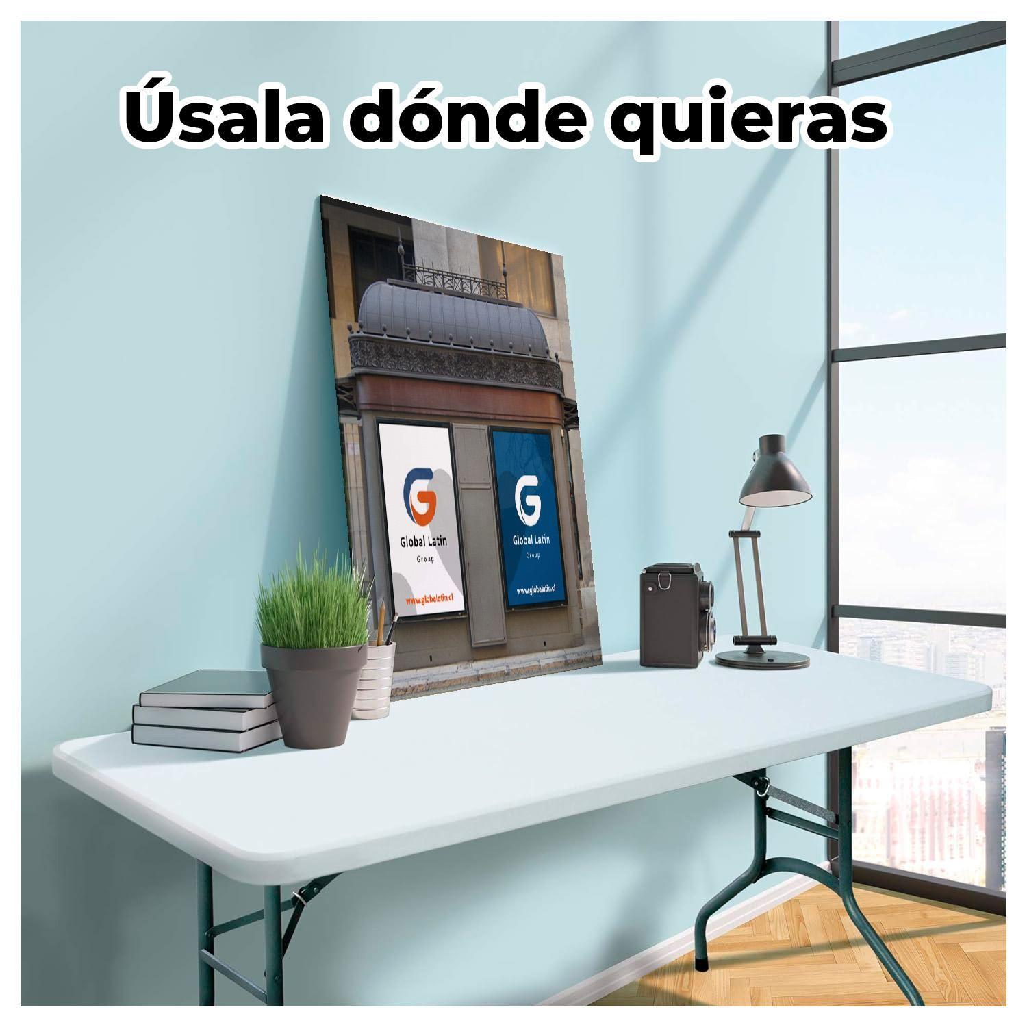 Mesa Plegable Portátil para Interior y Exterior 180x74x74-2