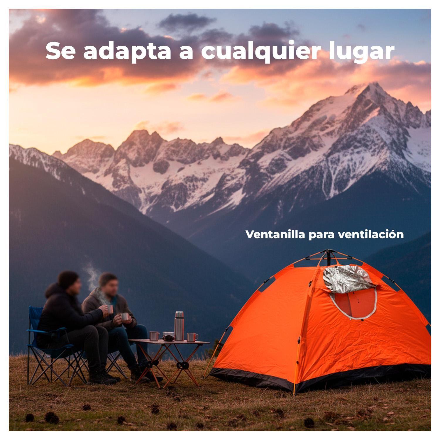 Carpa 2 Metros para Camping Impermeable UV camping y Resistente-3