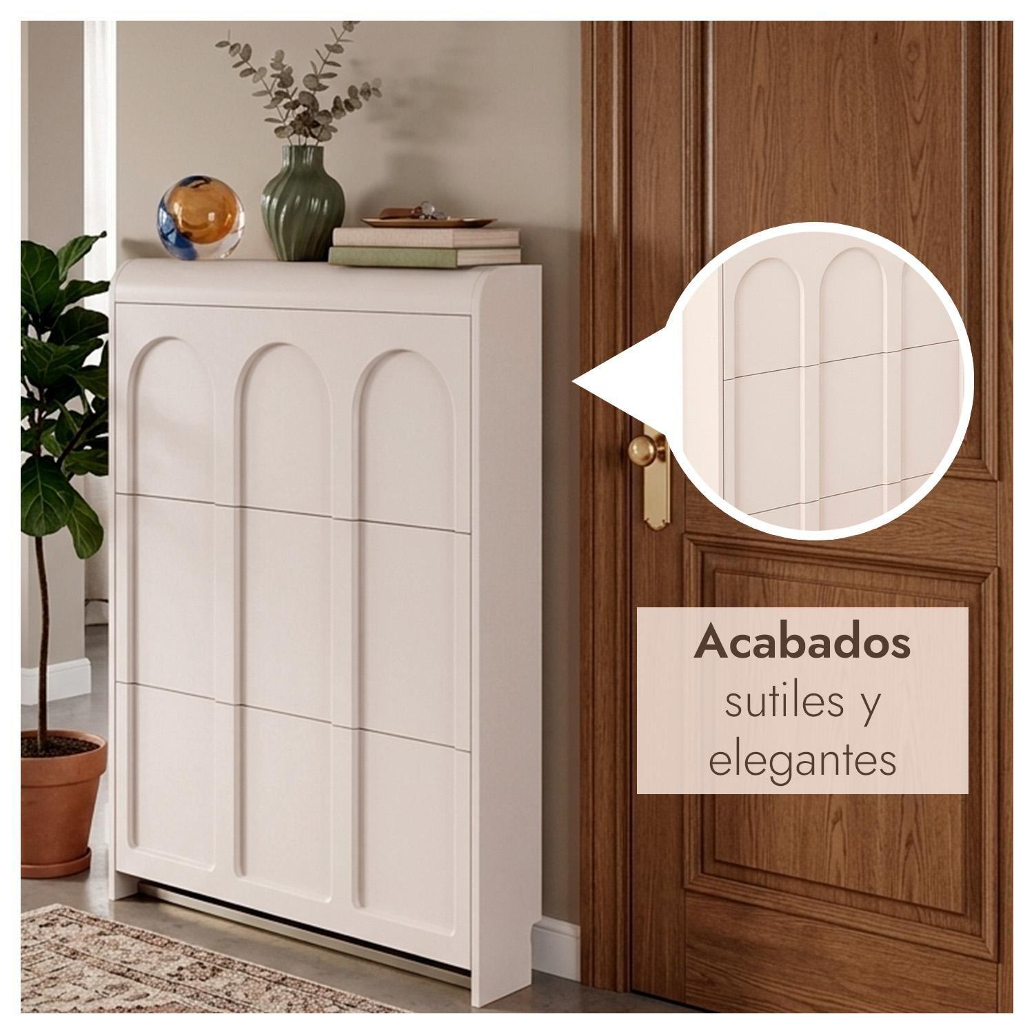 Zapatero Delgado Organizador De Zapatos Para Entrada 9 pares Moderno-3