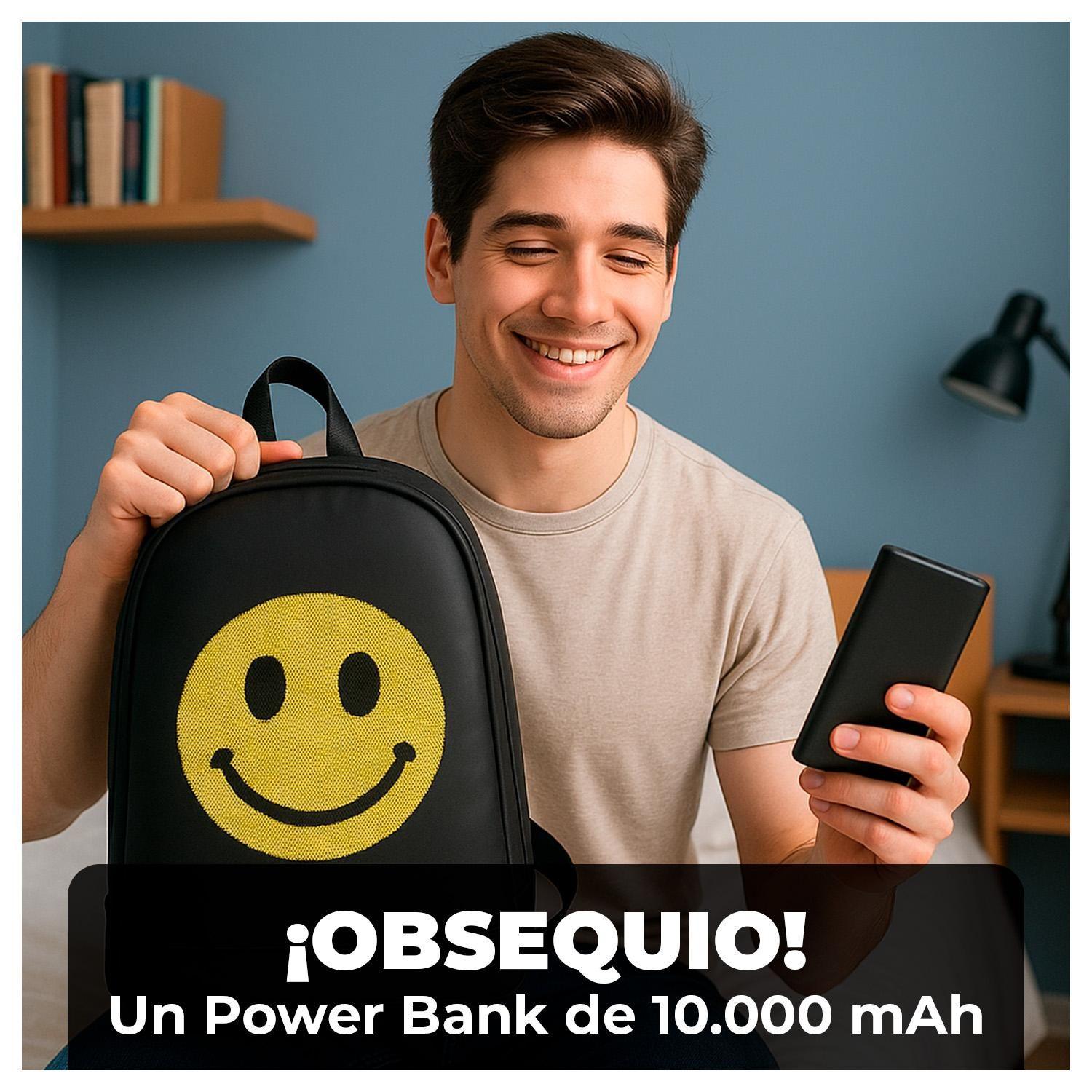 Mochila LED Personalizable con Pantalla Animada y Power Bank-3