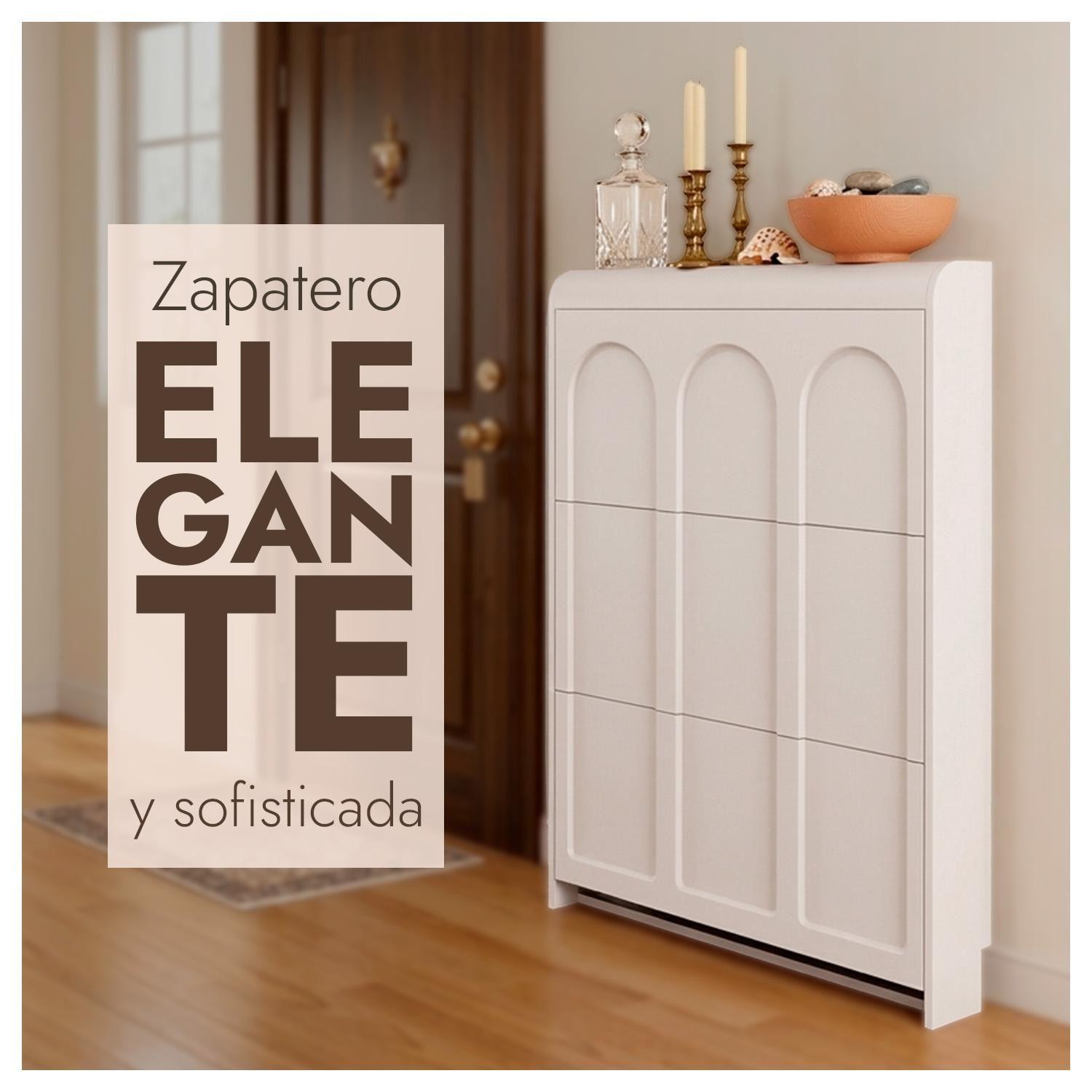 Zapatero Delgado Organizador De Zapatos Para Entrada 6 pares Moderno-1