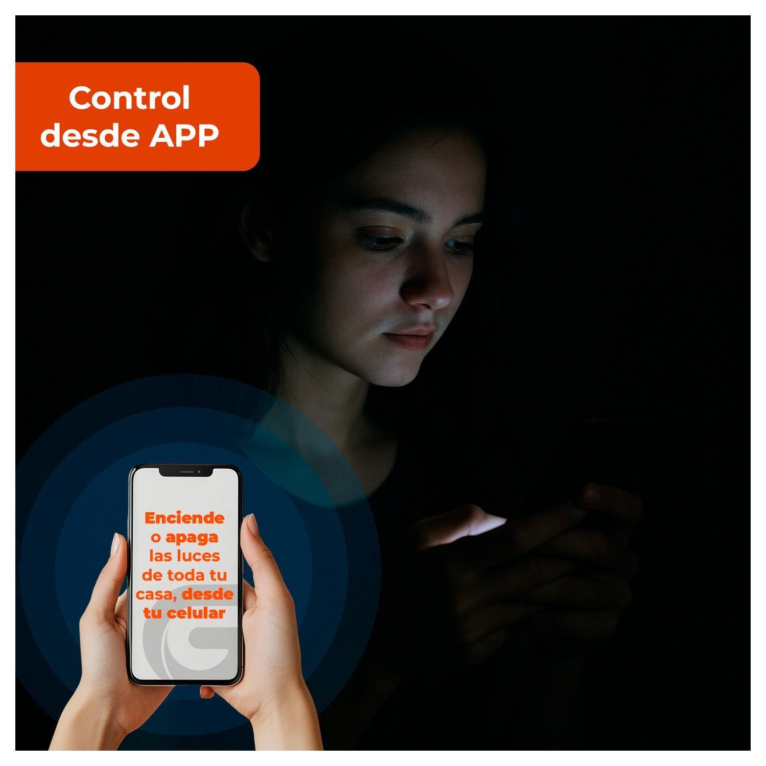 Interruptor Inteligente WiFi+BT Control App y Voz-3
