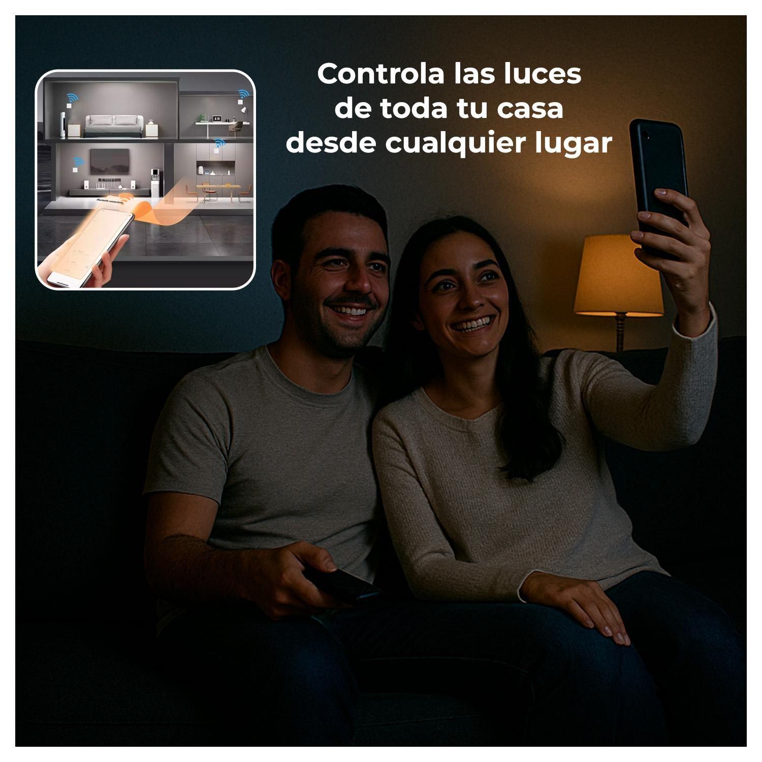 Interruptor Inteligente WiFi+BT Control App y Voz-4