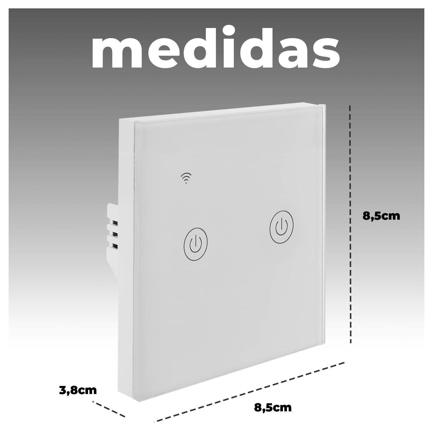 Interruptor Inteligente WiFi+BT Control App y Voz-5