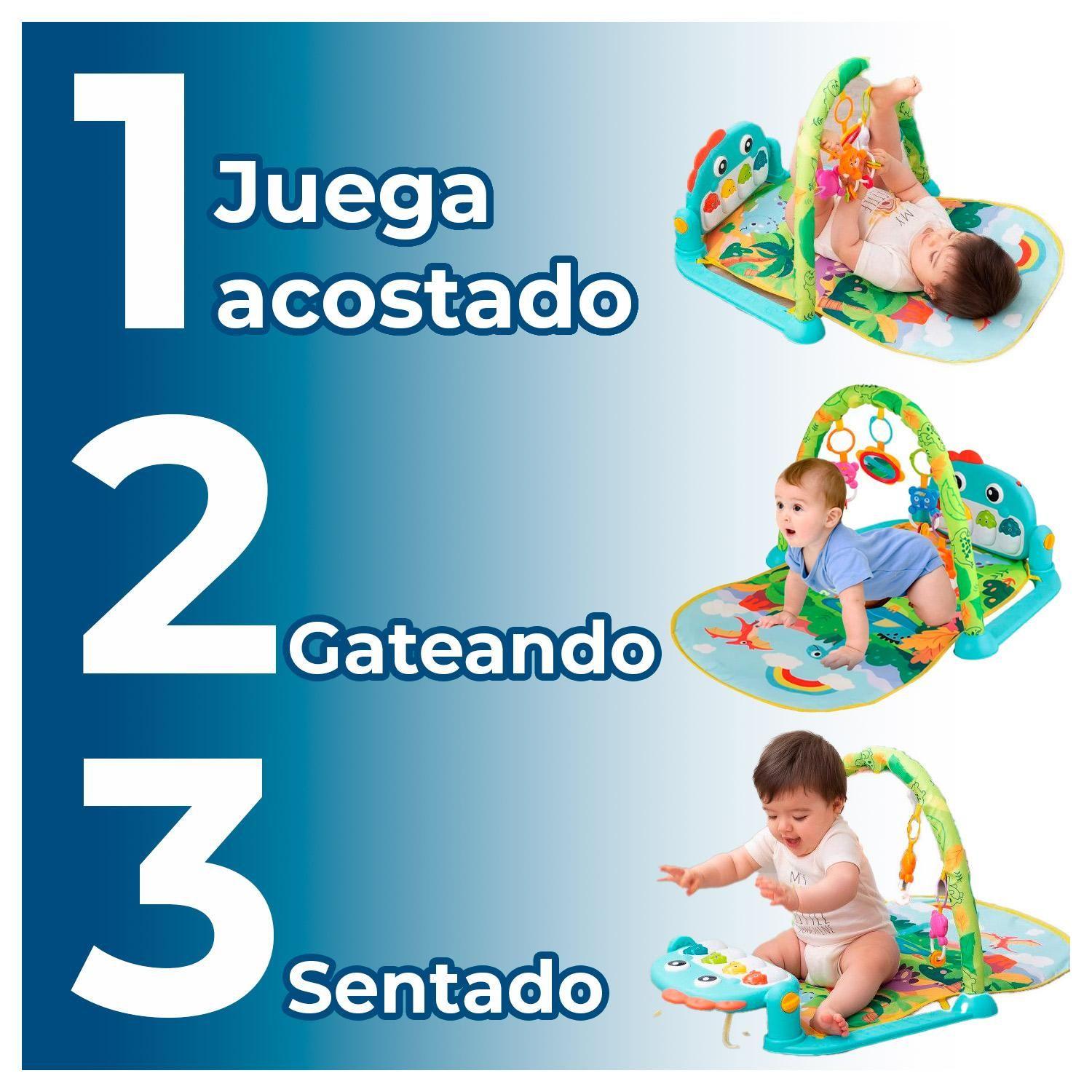 Gimnasio Para Bebe 3 En 1 Alfombra Para Juego-3