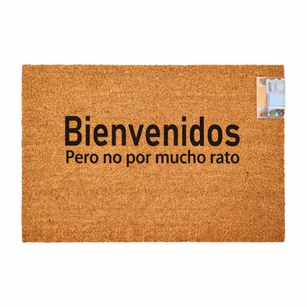 Limpiapiés Personalizado Bienvenidos pero no por mucho rato 60x40-2