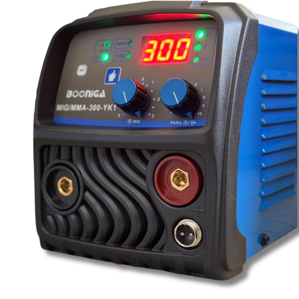 Soldadora Inverter Mig Tig Arco 300 Amp + Alambre Booniga-2