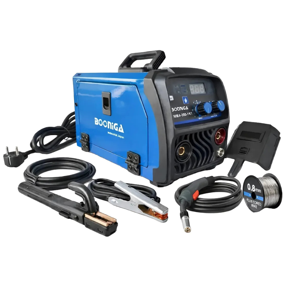Soldadora Inverter Mig Tig Arco 300 Amp + Alambre Booniga-6