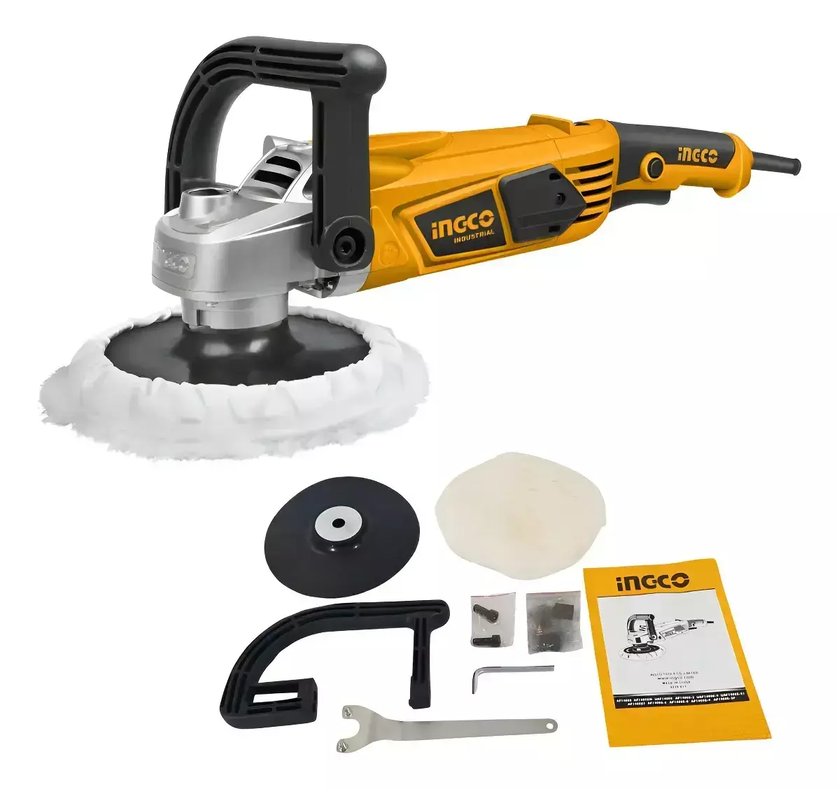Pulidora Industrial 7 180mm 1400w INGCO-2