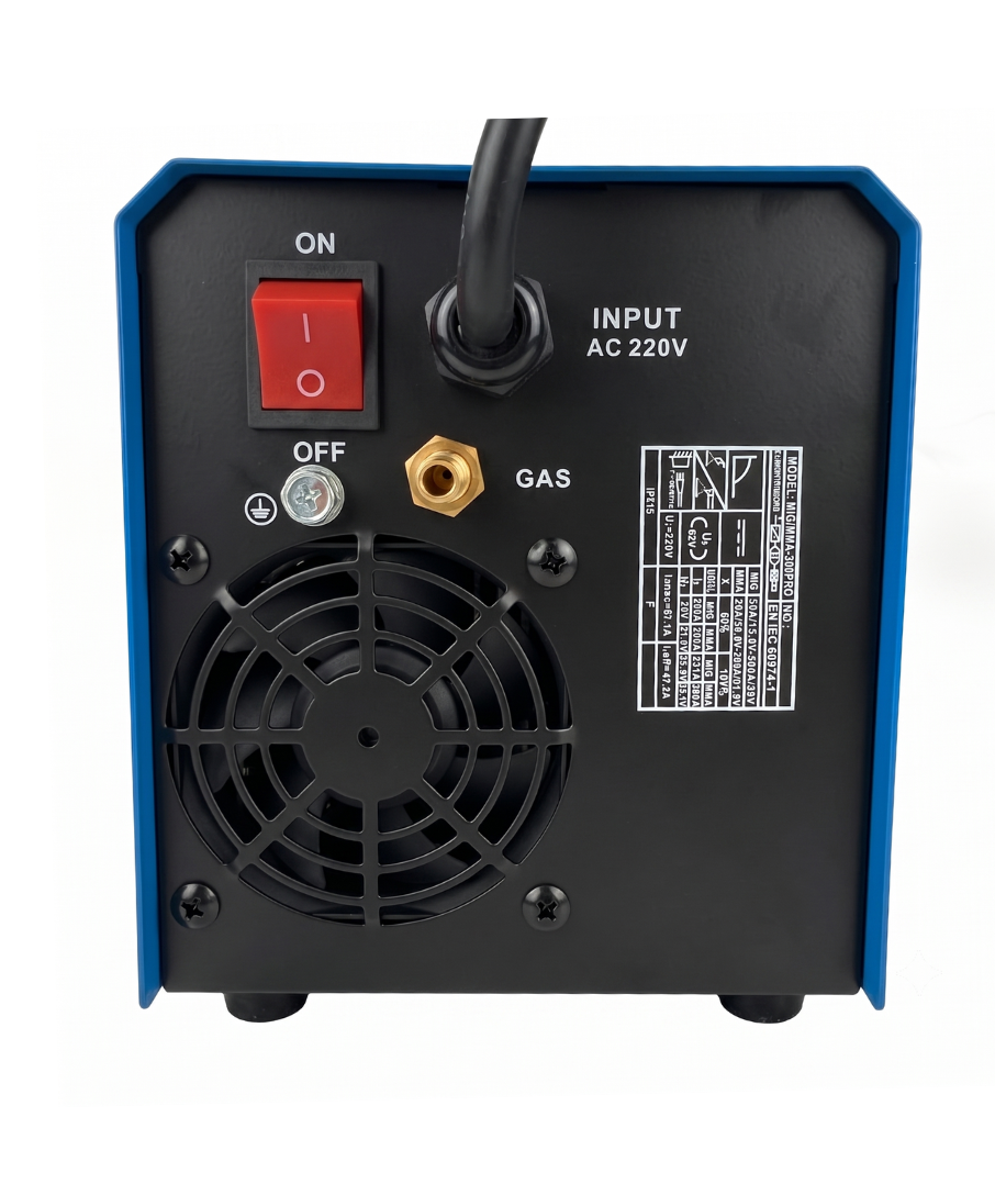 Soldadora Mig Con y Sin Gas Tig Mma Inverter 300a Sinergica IGBT-3