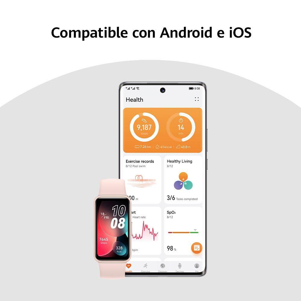 Smartwatch Huawei Band 8 Rosado-6