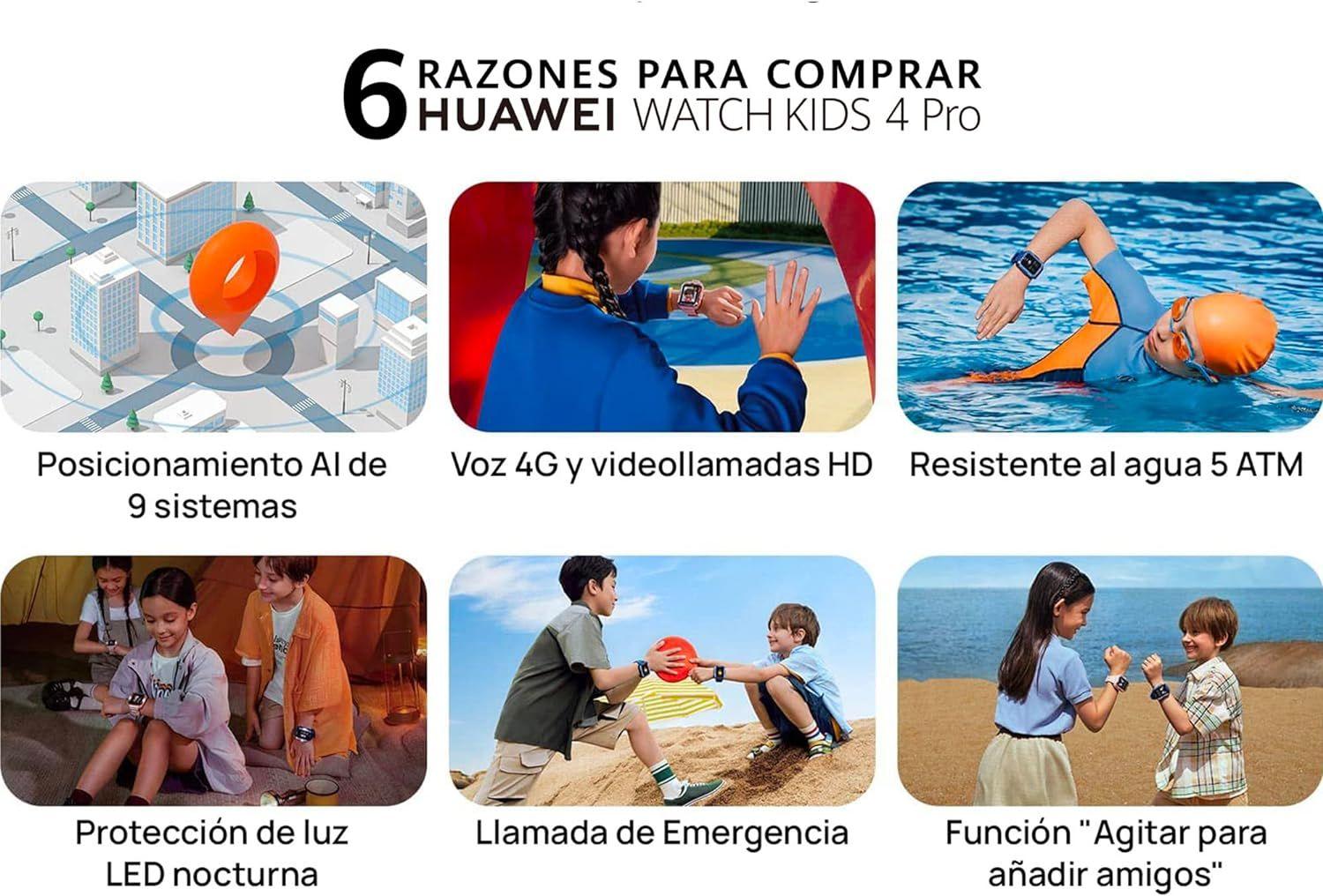 Huawei Smartwatch Watch Kids 4 Pro Rosa-3