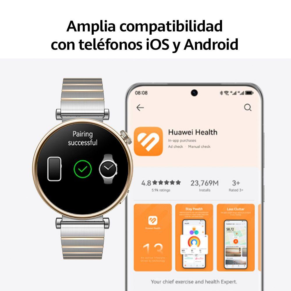 HUAWEI Watch GT 4 41mm Plata + Freebuds PRO 2-4