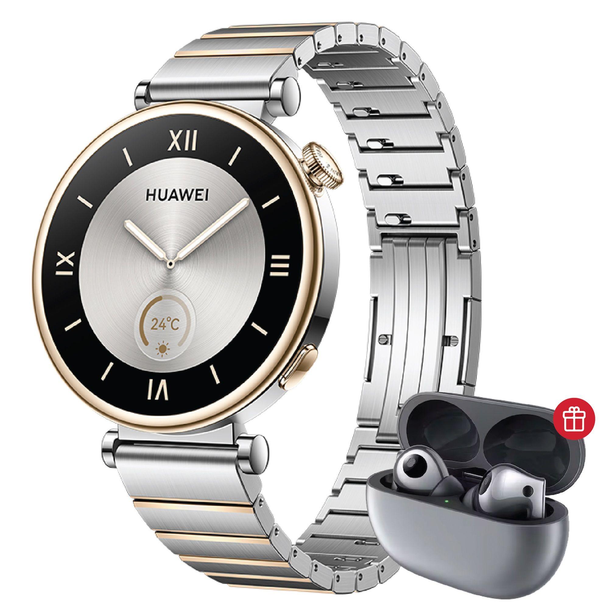 HUAWEI Watch GT 4 41mm Plata + Freebuds PRO 2-0