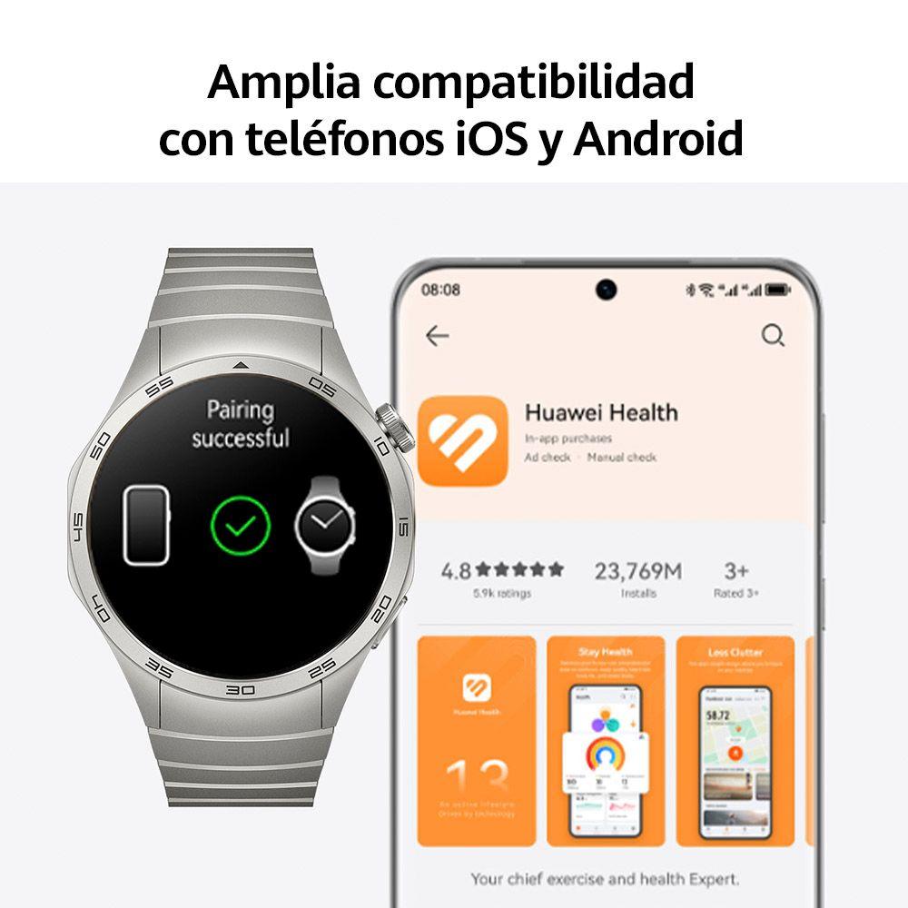 Smartwatch Huawei Watch GT 4 46mm Gris-4