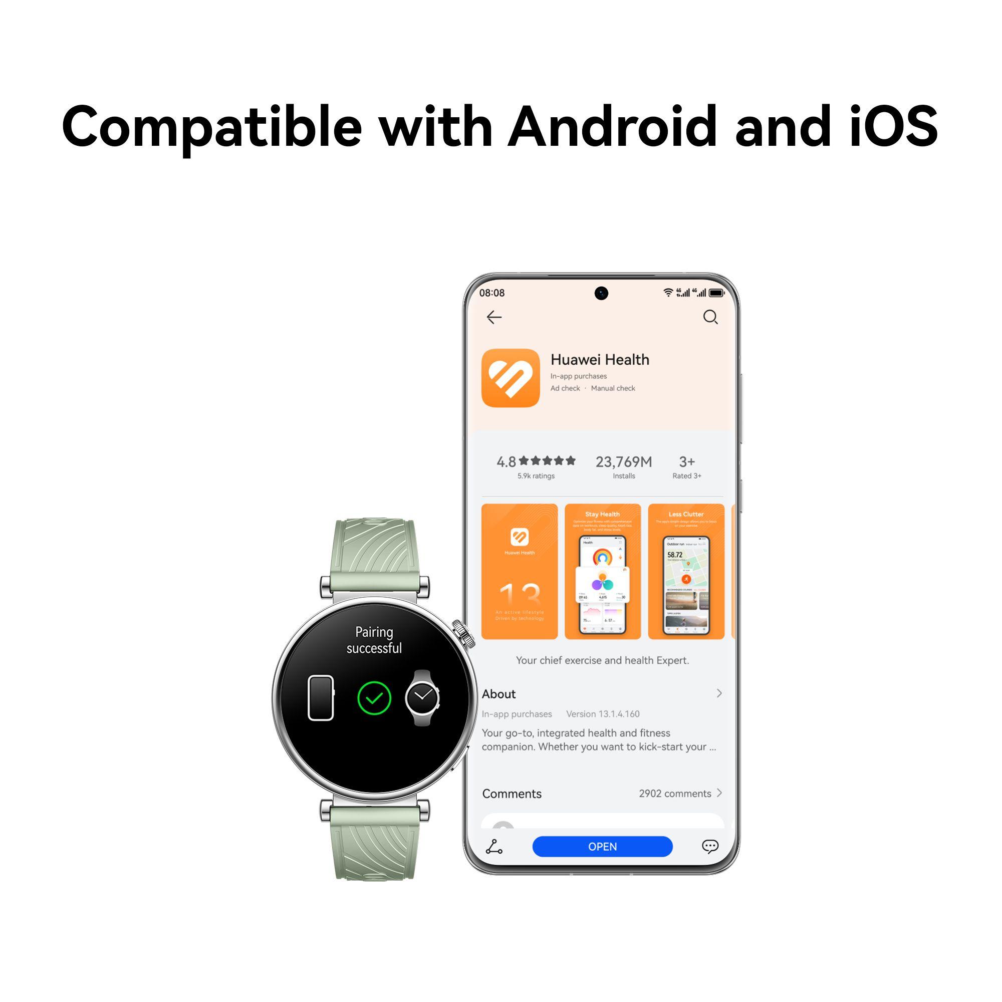 Smartwatch HUAWEI Watch GT 4 41mm Verde-5