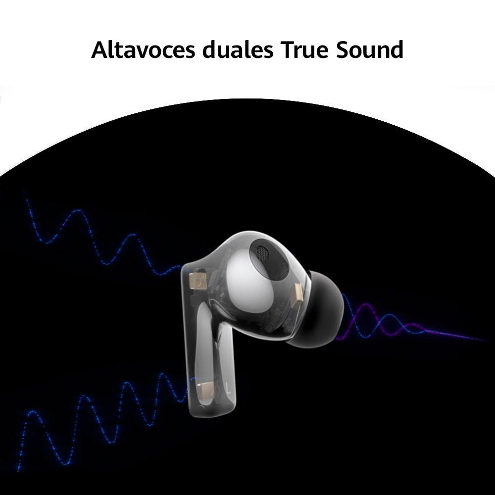 Audífonos Huawei FreeBuds Pro 2 Silver Negro-4