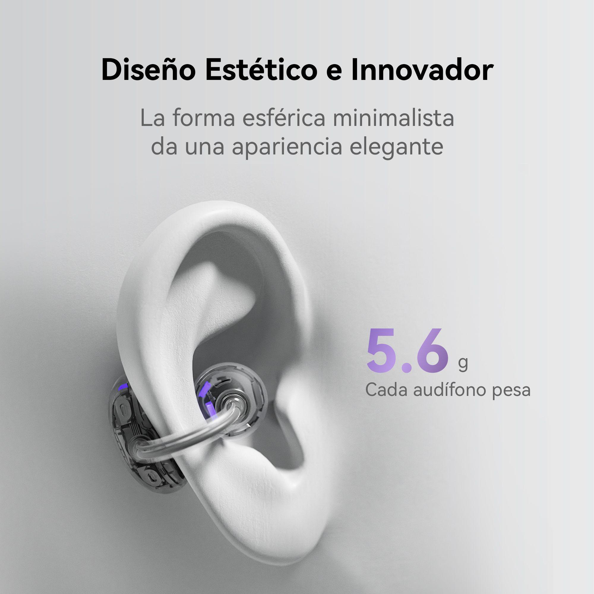 Audífonos Huawei FreeClip Inalámbricos Bluetooth Púrpura-2