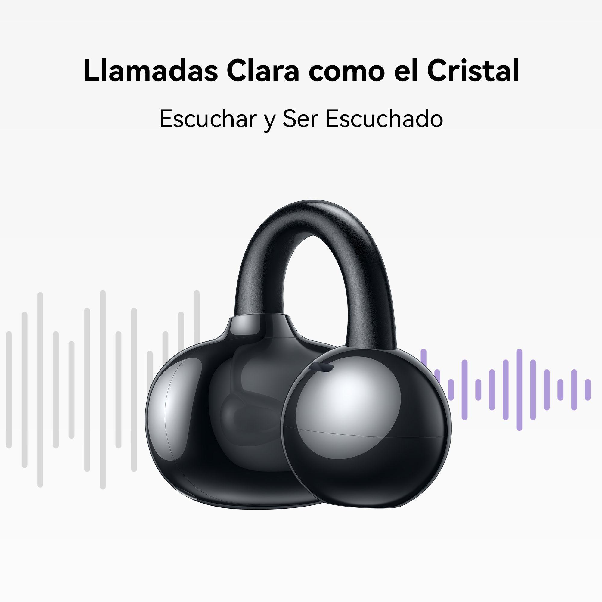Audífonos Huawei FreeClip Inalámbricos Bluetooth Púrpura-4