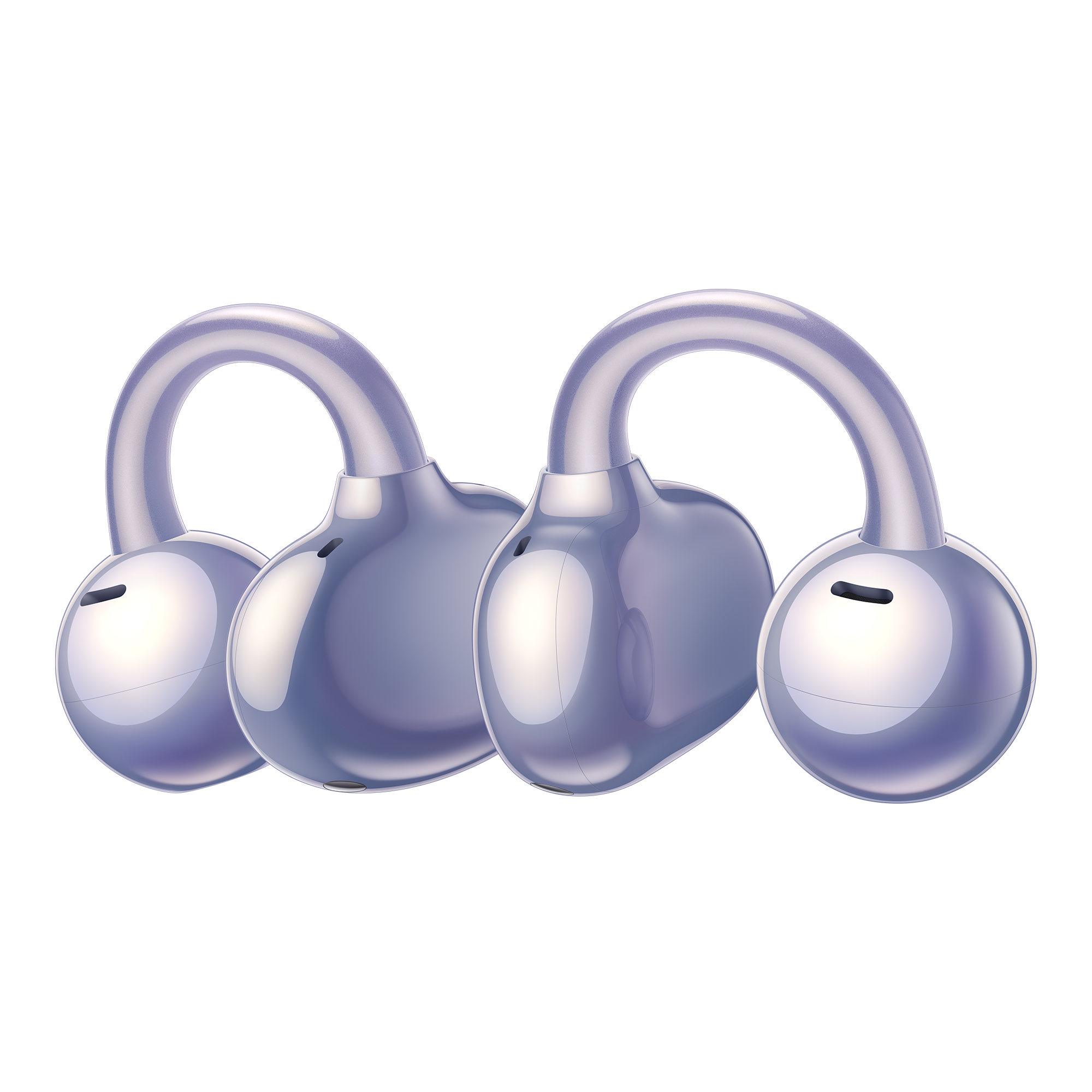 Audífonos Huawei FreeClip Inalámbricos Bluetooth Púrpura-8