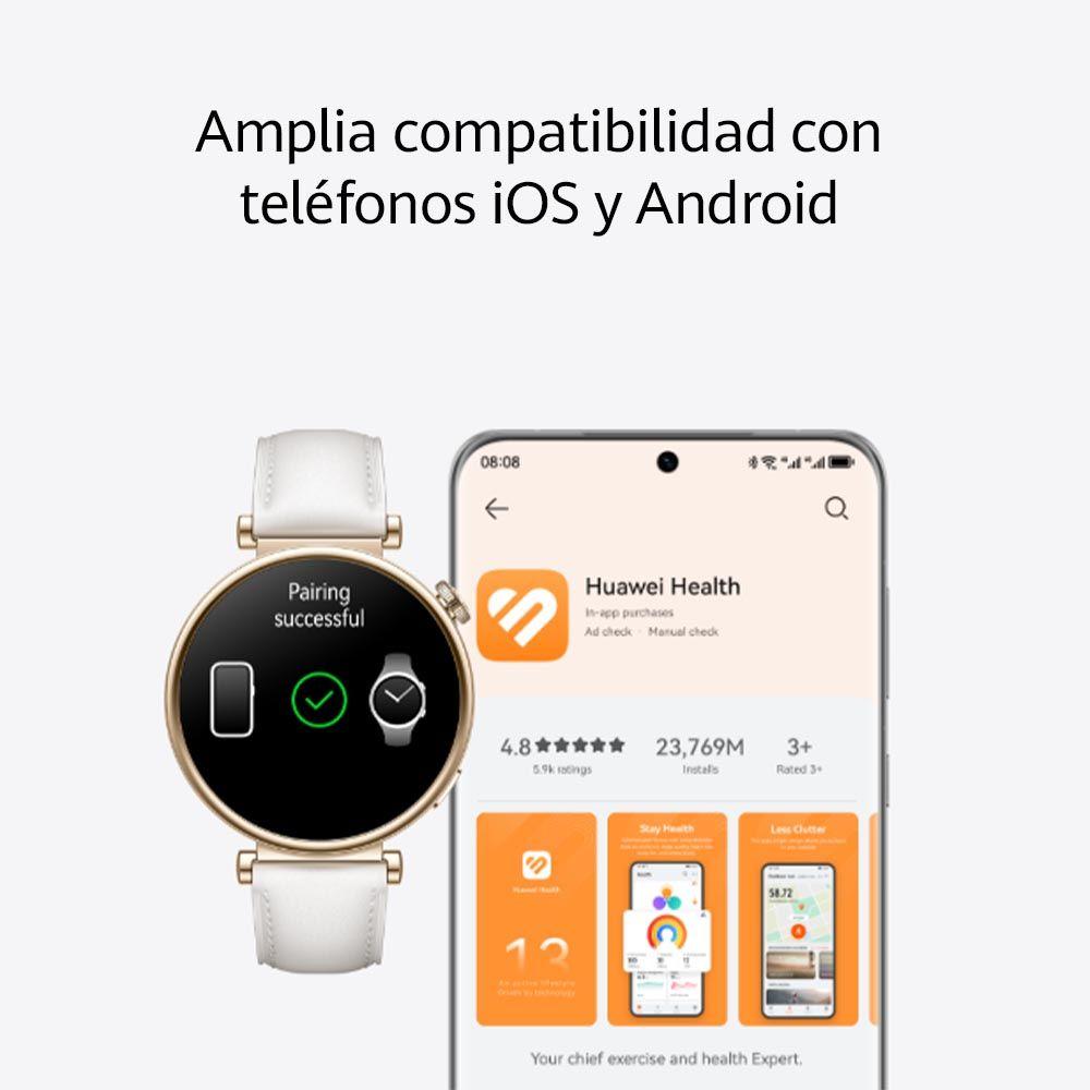 Smartwatch HUAWEI Watch GT 4 41 mm Blanco-5