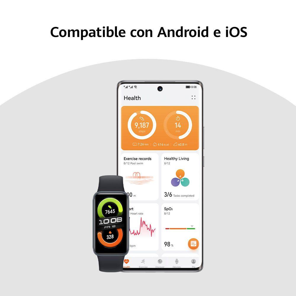 Smartwatch Huawei Band 8 Negro-6