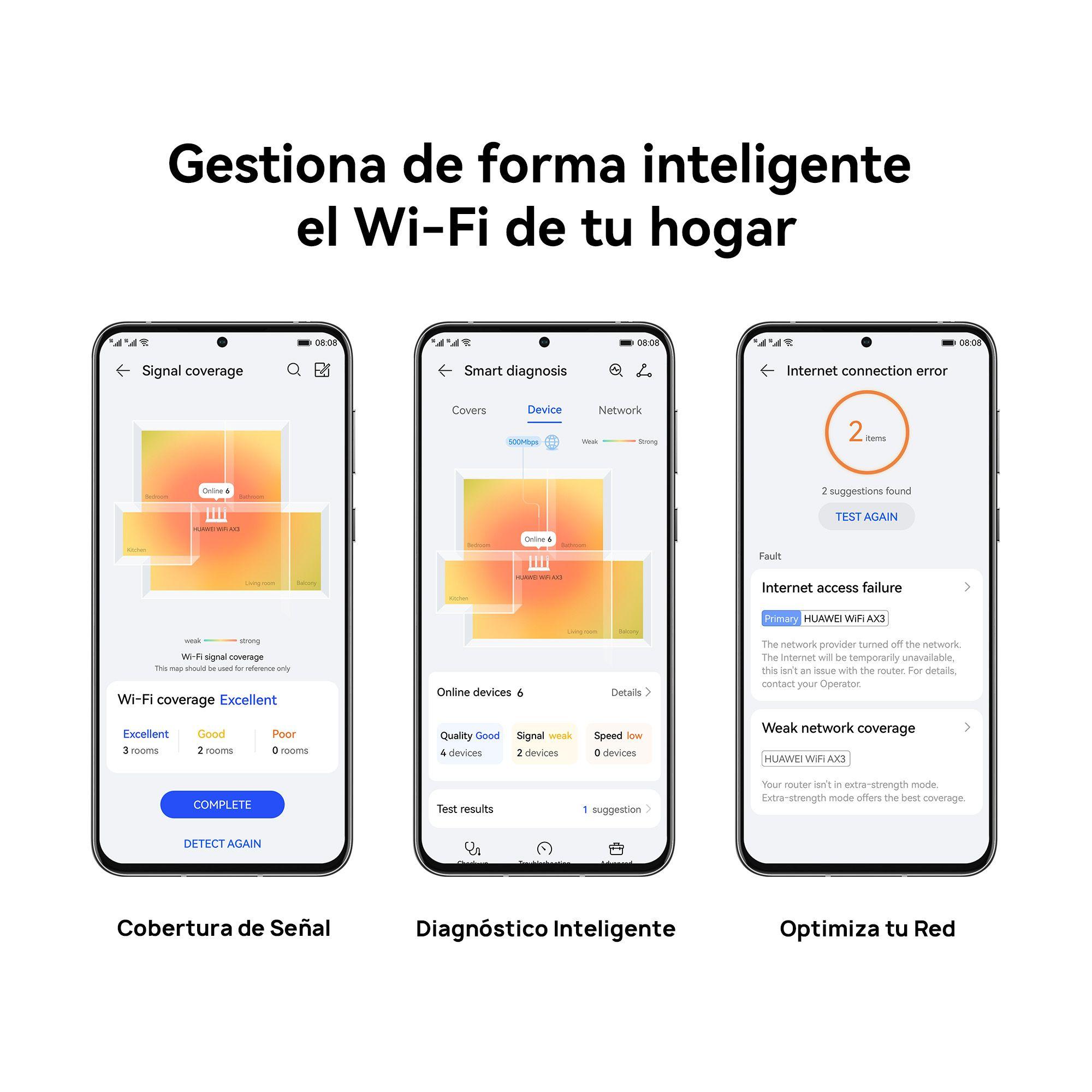 Huawei Router AX3 Dual core, Wi-fi 6 Blanco-4