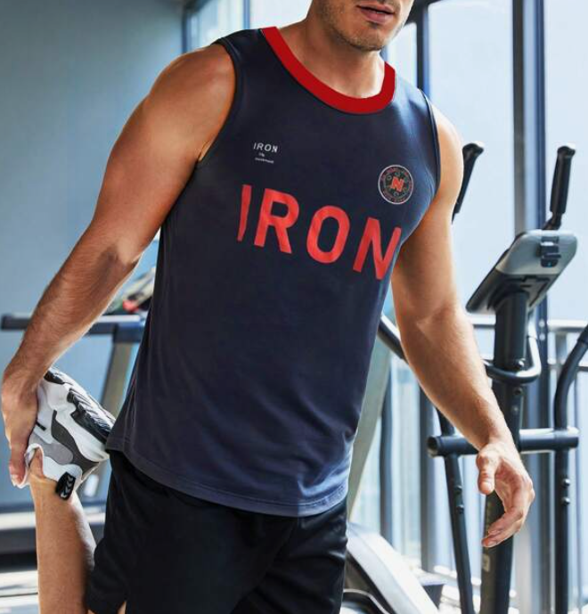Camiseta Sin Mangas "IRON" para Entrenamiento 💪🔥 - Talla L-2