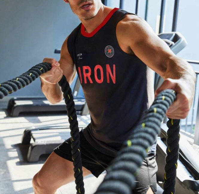 Camiseta Sin Mangas "IRON" para Entrenamiento 💪🔥 - Talla L-3