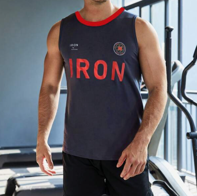 Camiseta Sin Mangas "IRON" para Entrenamiento 💪🔥 - Talla L-5