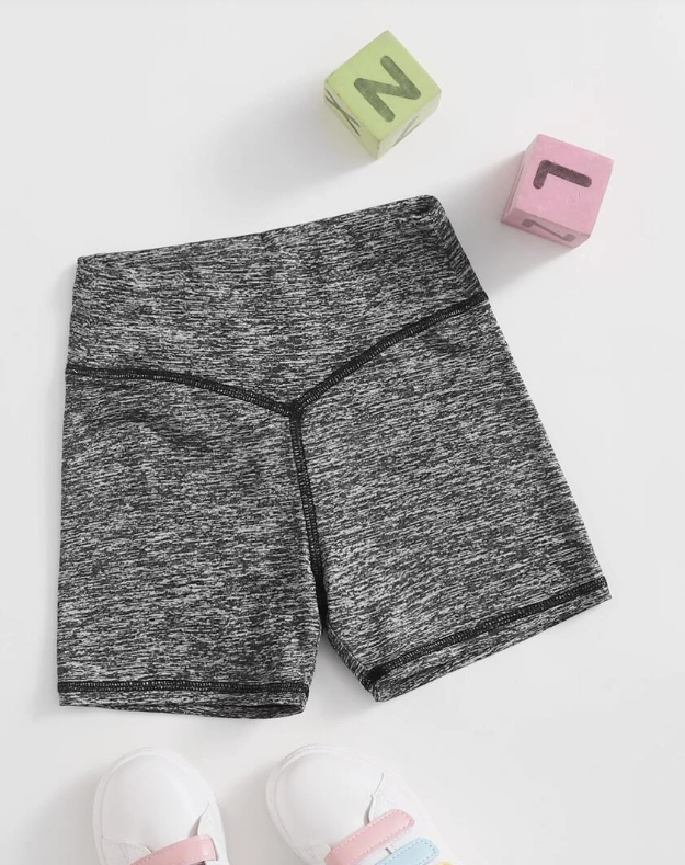 🚴‍♀️ Shorts de Ciclismo Deportivos – Gris Oscuro - Talla 7 años-2