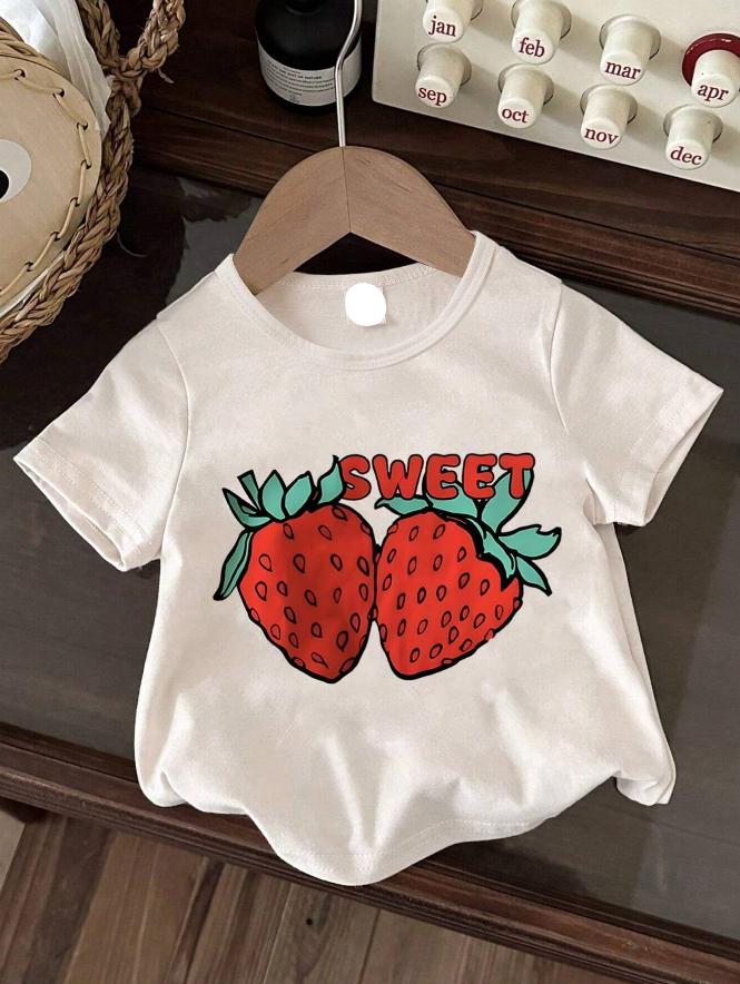 Top Infantil – Fresas Dulces de Verano - Talla 12 a 18 meses-3