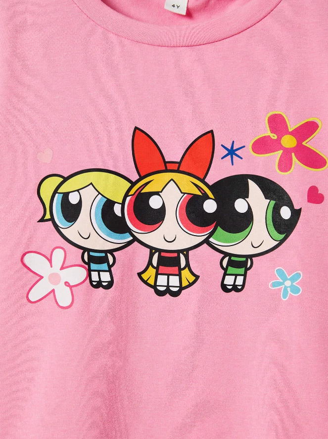 Camiseta Infantil Dibujos Animados - Talla 7 años-6