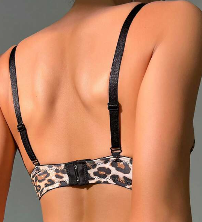 Sujetador Push Up Leopardo-1