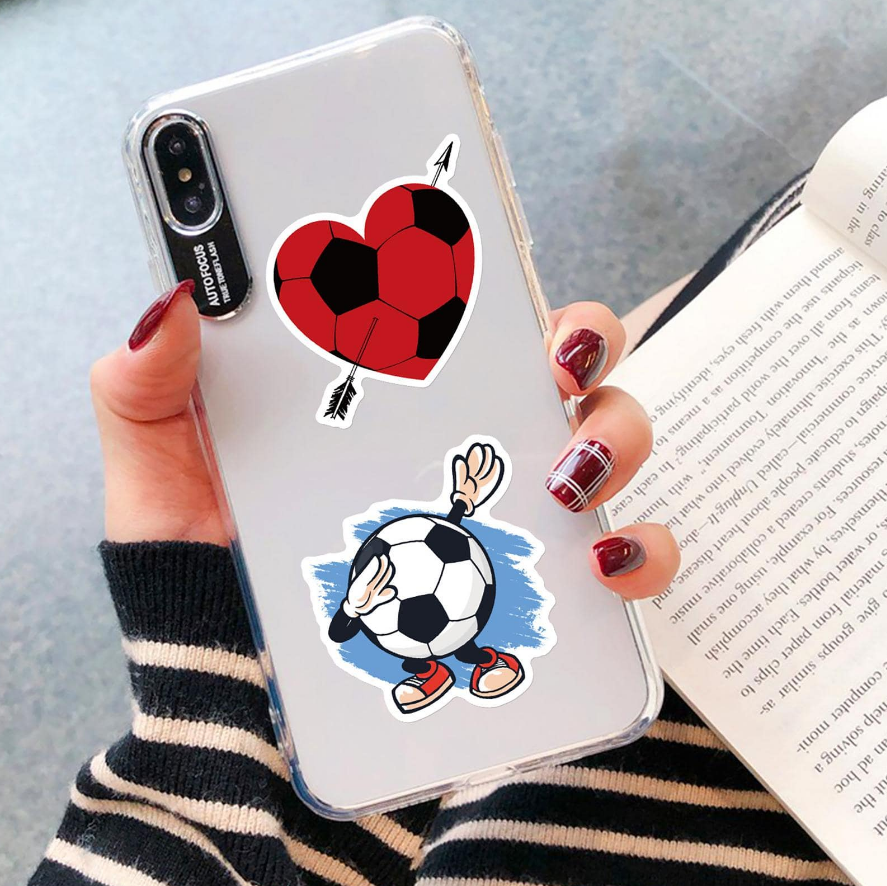 ⚽ Stickers Fútbol – Pack de 10 Unidades & Estilo Deportivo-4