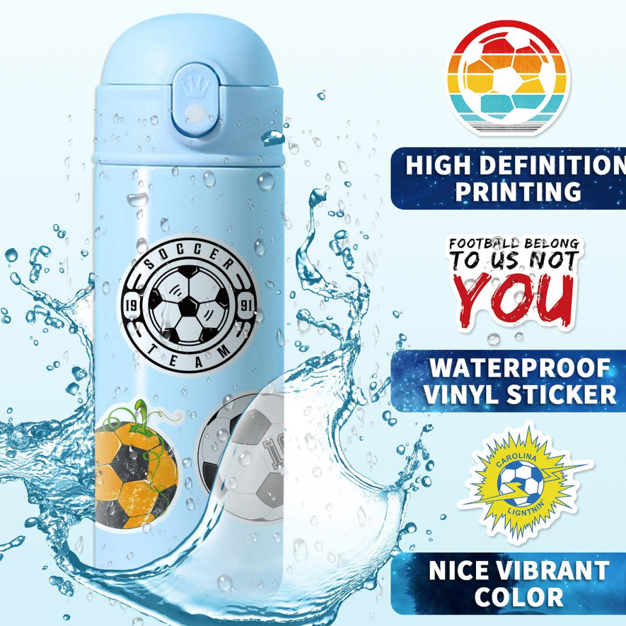 ⚽ Stickers Fútbol – Pack de 10 Unidades & Estilo Deportivo-5