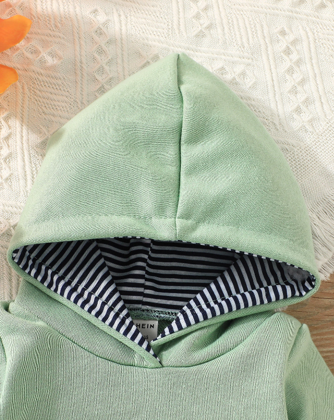 Poleron de Bebe con Capucha y Estampado de Erizo-4
