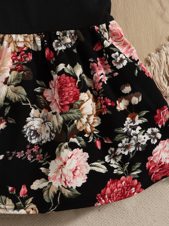 🌸 Vestido “Jardín Nocturno” - 12 a 18 meses-4