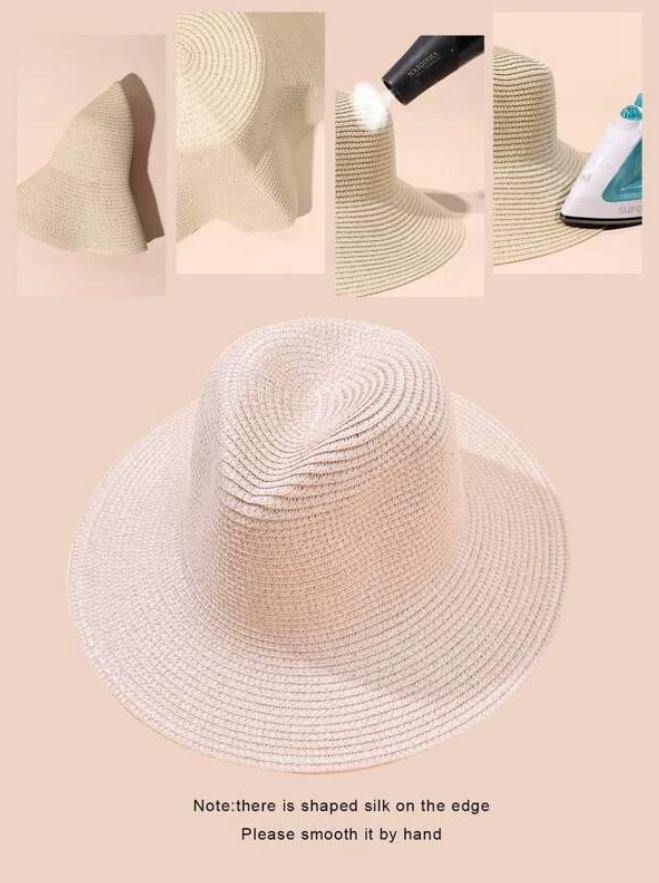 Sombrero de Papel Color Rosa Pálido-1