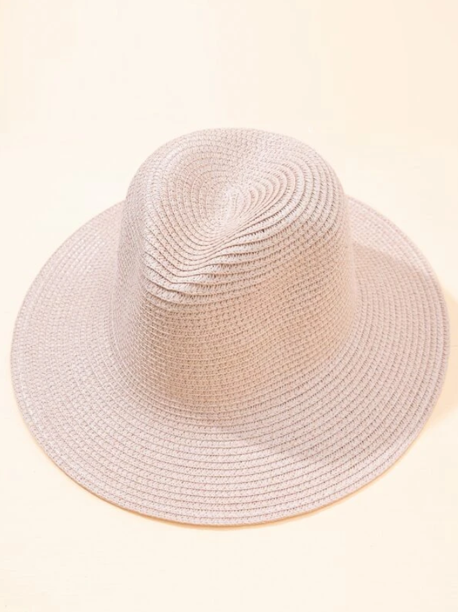 Sombrero de Papel Color Rosa Pálido-3