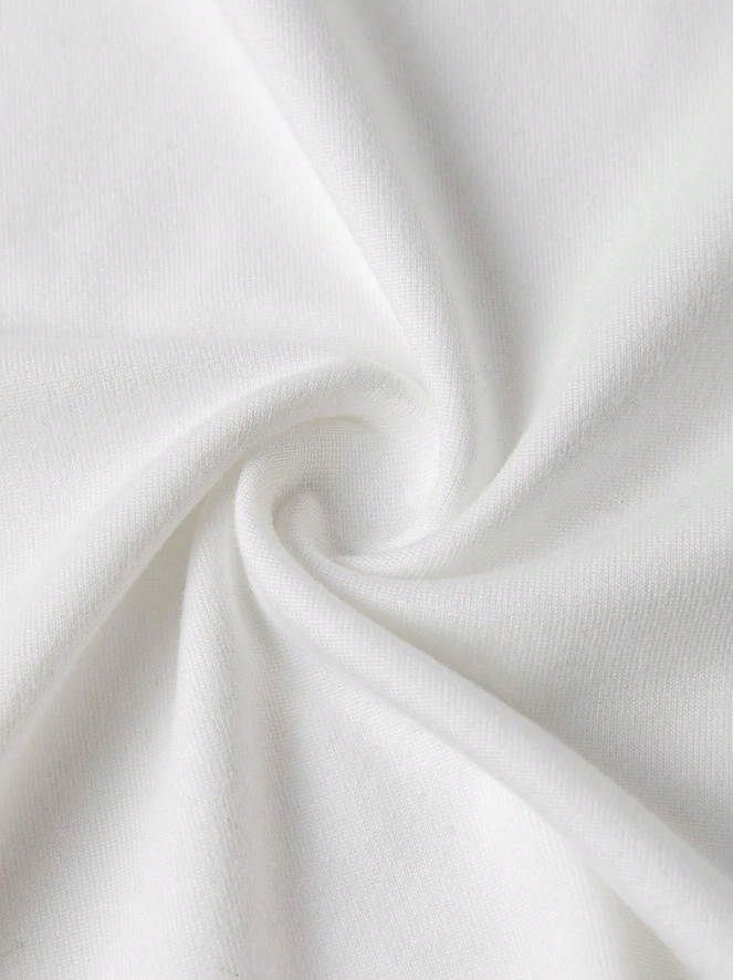 🌺 Camiseta Corta de Manga Corta con Patrón Floral - Talla L-3