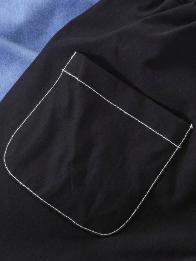Conjunto Infantil de 3 Piezas - Camisa, Camiseta sin Mangas y Shorts-3