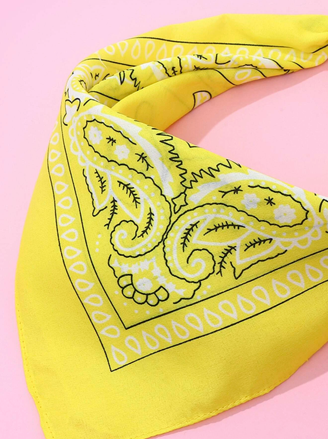 Bandana de Estilo Clásico en Varios colores-3
