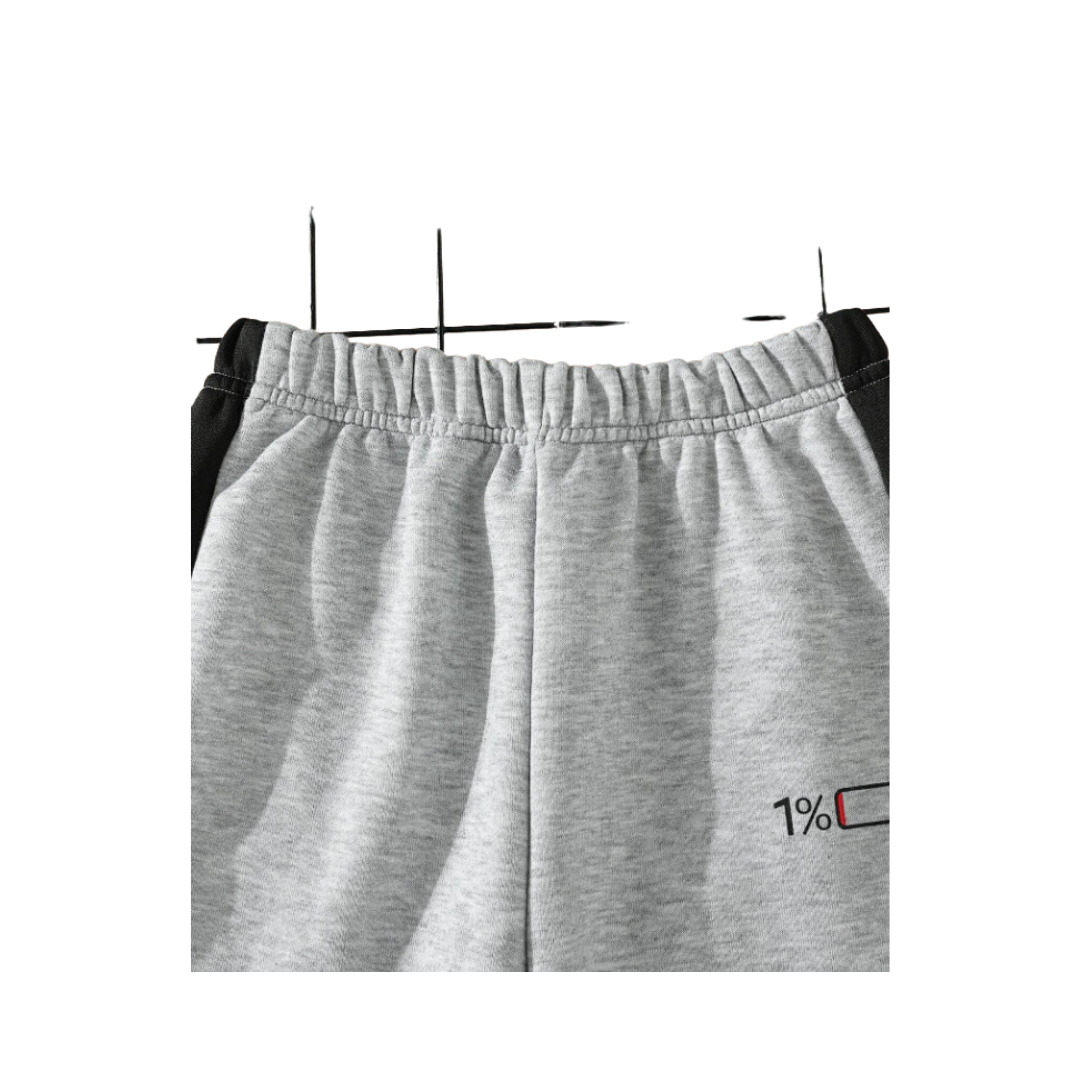 Pantalones Deportivos - Gris Claro - 9 años-5