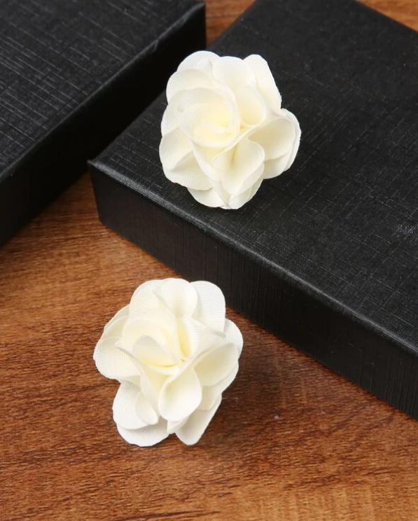 🌸 Pendientes Florales – Diseño Rosa 3D-3