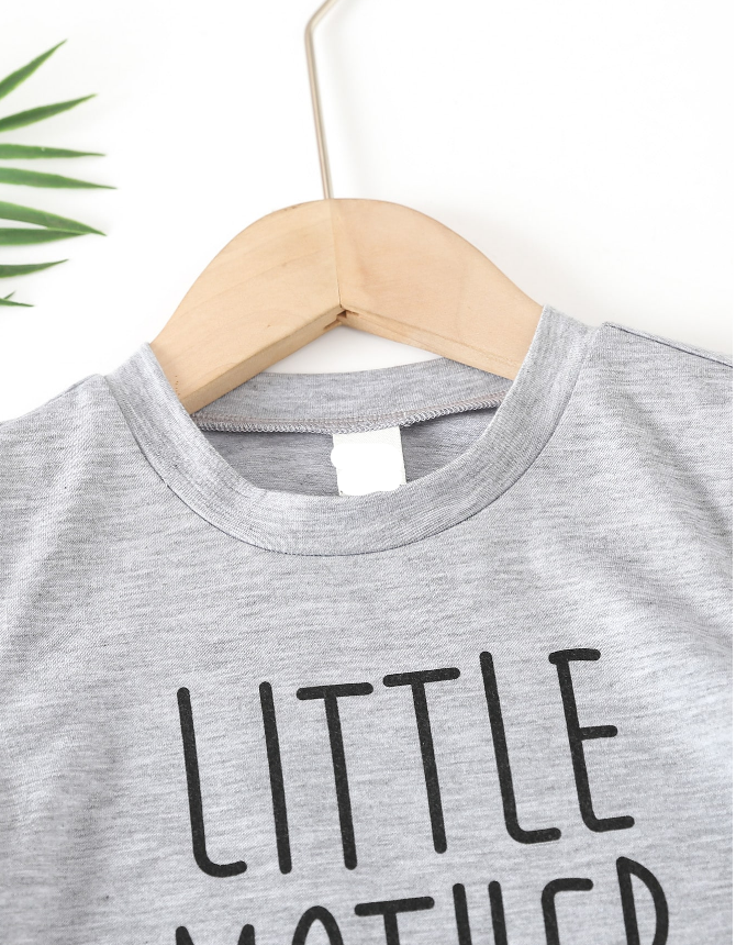 Camiseta Infantil – Letras Divertidas de Verano - Talla 5 años-5