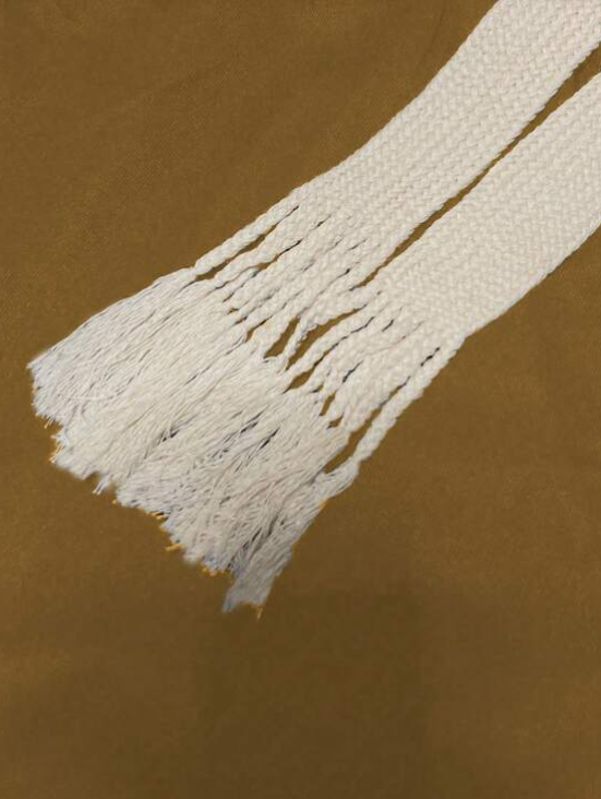 Pantalón Pierna Ancha con Detalle de Cinta - Caqui-3