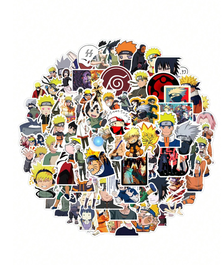 🎌 Stickers Animados – Pack de 10 Unidades & Estilo Decorativo-5