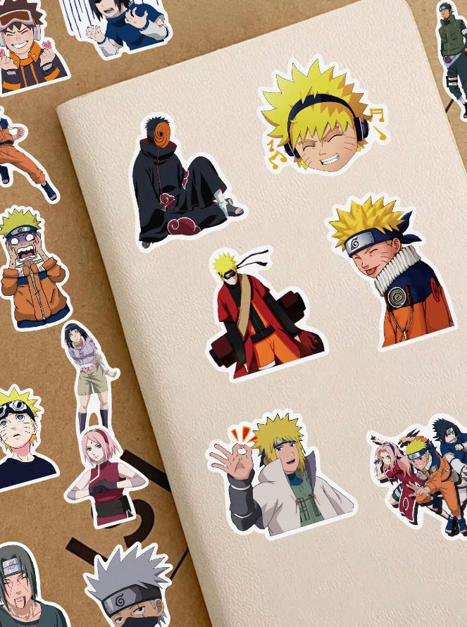 🎌 Stickers Animados – Pack de 10 Unidades & Estilo Decorativo-7